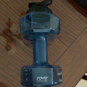ROVE Blue Dumbbell Water Bottle